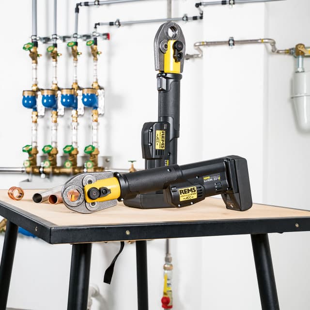 REMS 578006 Mini-Press S 22 V ACC Basic-Pack\P Akumulatorska radijalna presa Ø 10 – 40 mm, Solo - slika 5