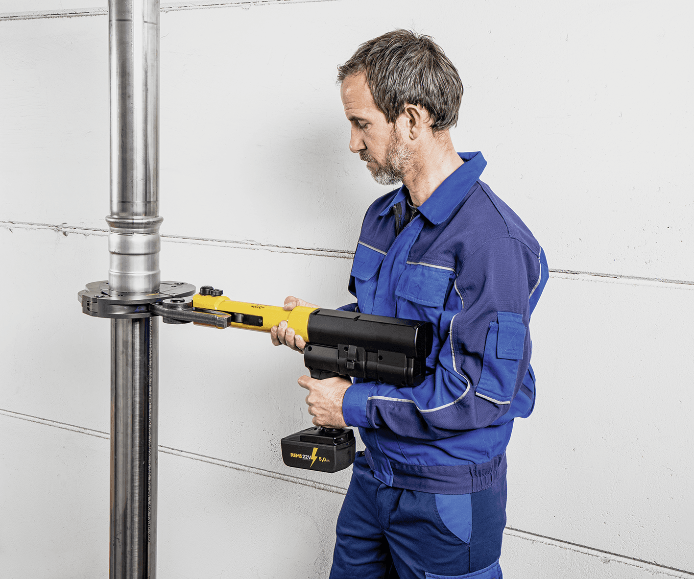 REMS 579014 Akku-Press XL 45 kN 22 V ACC Basic-Pack Z7 Akumulatorska radijalna presa Ø 64 – 108 mm - slika 2