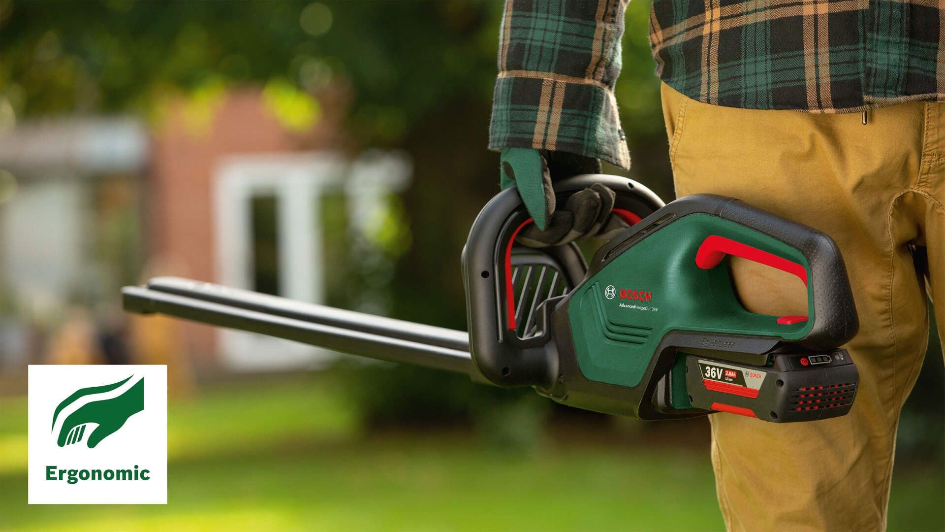 Akumulatorske makaze za živu ogradu Bosch AdvancedHedgeCut 36V-65-28, 1x2,0 Ah, 060084A300 - slika 6