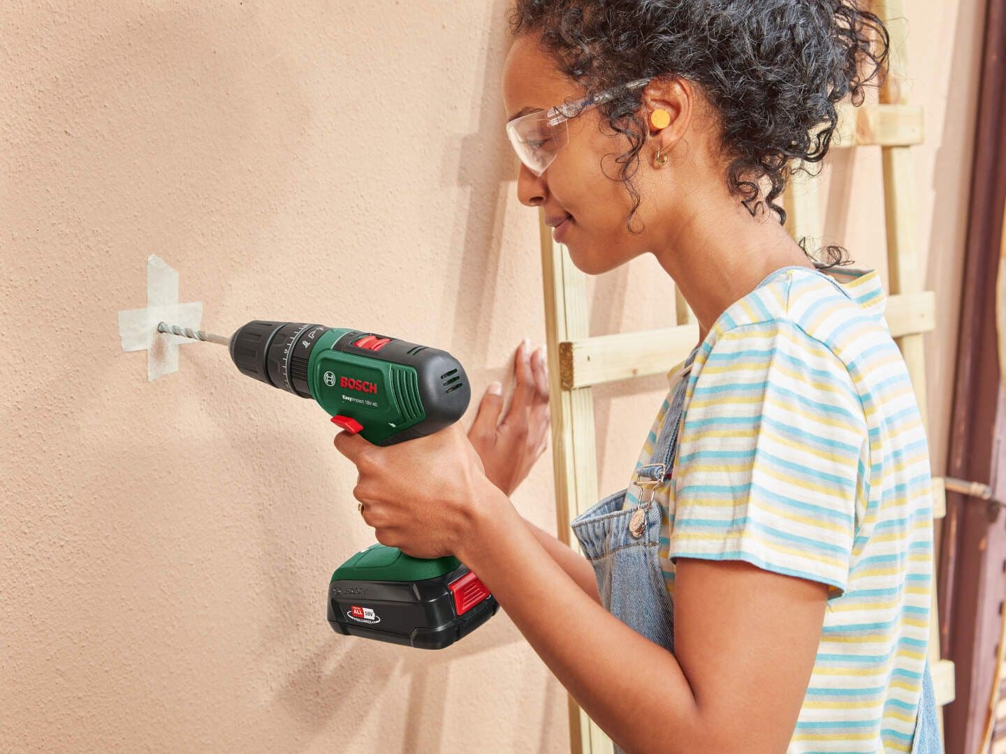 Bosch akumulatorska vibraciona bušilica, odvrtač EasyImpact 18V-40, 1x2,0 Ah, 06039D8107 - slika 7