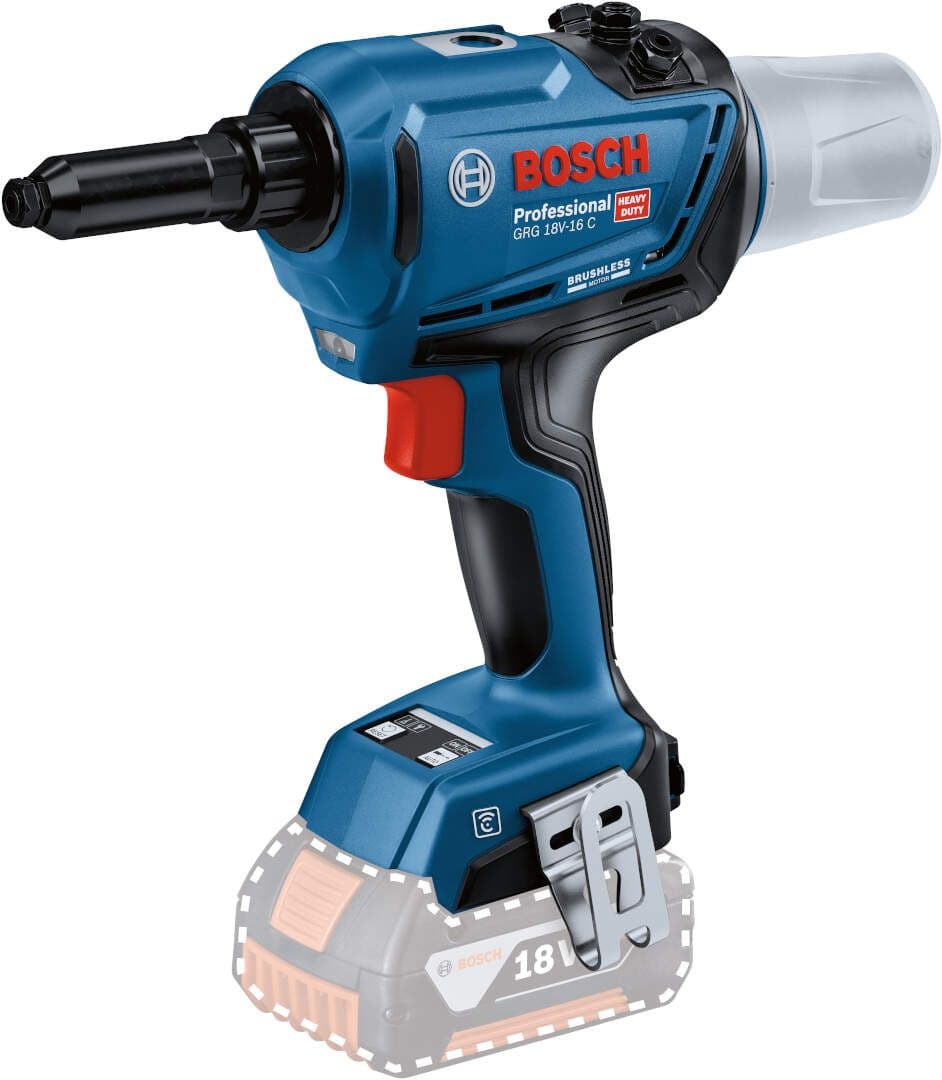 Bosch GRG 18V-16 C Akumulatorski pištolj za pop nitne, Solo 06019K5000 - slika 2