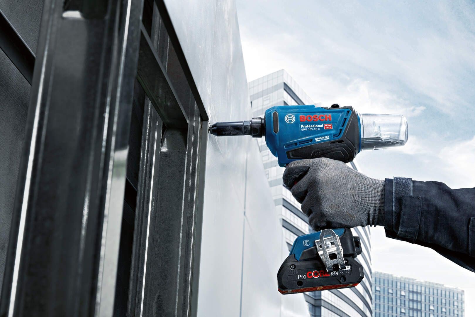 Bosch GRG 18V-16 C Akumulatorski pištolj za pop nitne, 2x4.0Ah ProCORE u L-Boxx koferu 06019K5001 - slika 4