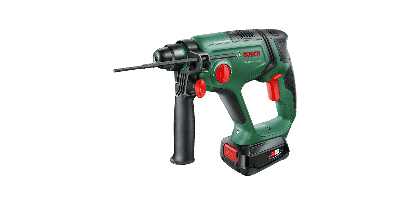 Bosch UniversalHammer 18V Akumulatorska rotaciona čekić bušilica, 1x2.5Ah + punjač AL1820 06039D6002