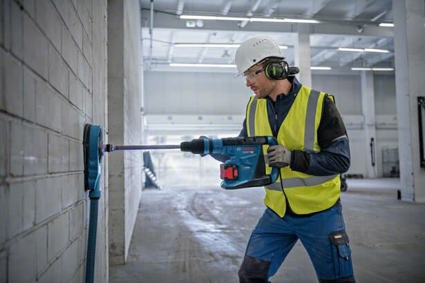 Bosch Akumulatorski elektro-pneumatski čekić za bušenje BITURBO sa SDS max prihvatom GBH 18V-40 C Professional, u XL-BOXX sa setom pribora, 0611917120 - slika 3