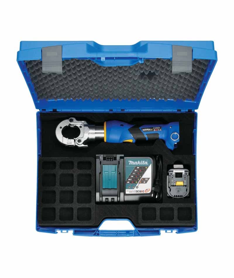 Klauke Akumulatorska hidraulična presa, 6-300 mm2 1x1.5 Ah, EKM6022CFM - slika 3