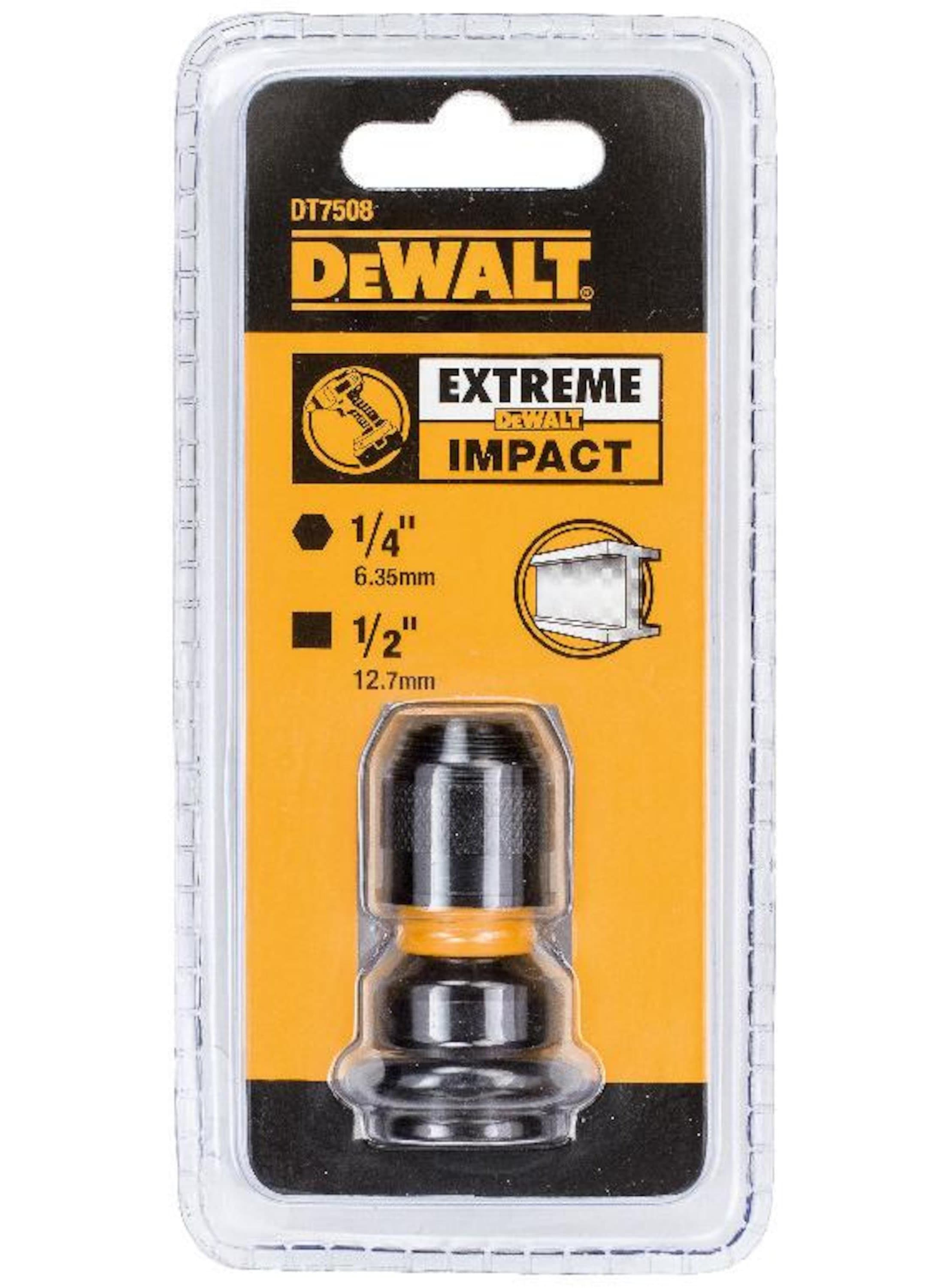 DeWalt DT7508 Adapter za bitove 1/2" - 1/4" - slika 4