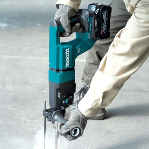 Makita HR007GM201 Akumulatorski pneumatski čekić SDS-Plus, 2x4.0 Ah, MakPac kofer - slika 9
