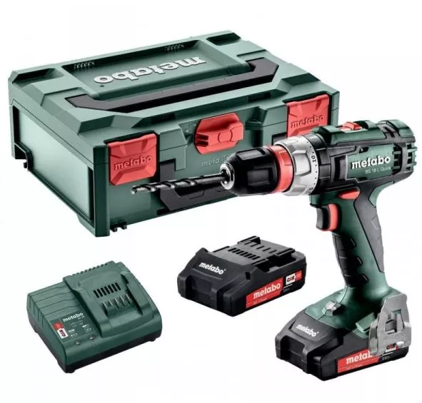 Metabo BS 18 L Quick Akumulatorska bušilica- odvijač, 2x2.0Ah LI-Power, 602320500