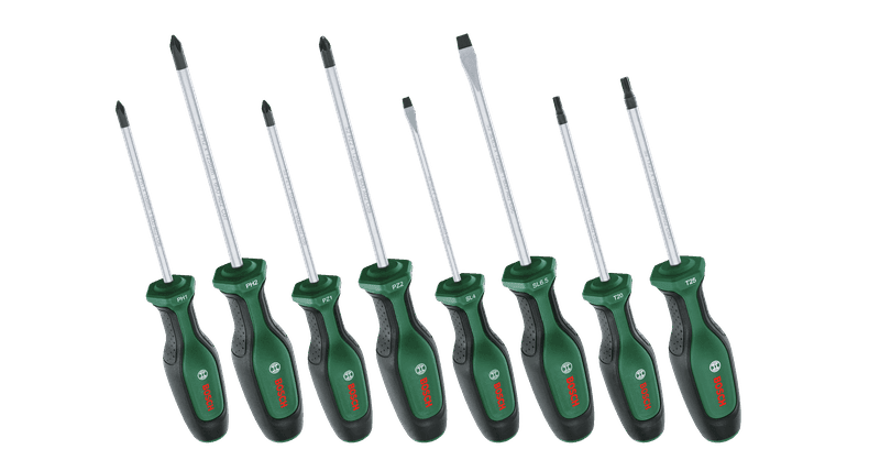 Bosch 8-delni set odvijača PH/PZ/SL/TX 1600A02BX8
