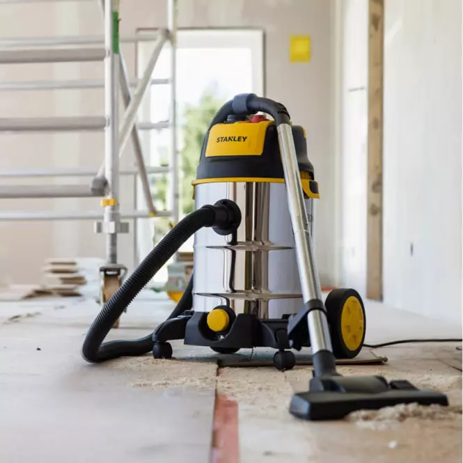 Stanley SXVC30XTDE Inox usisivač za mokro i suvo usisavanje, 1600W, 30l - slika 2