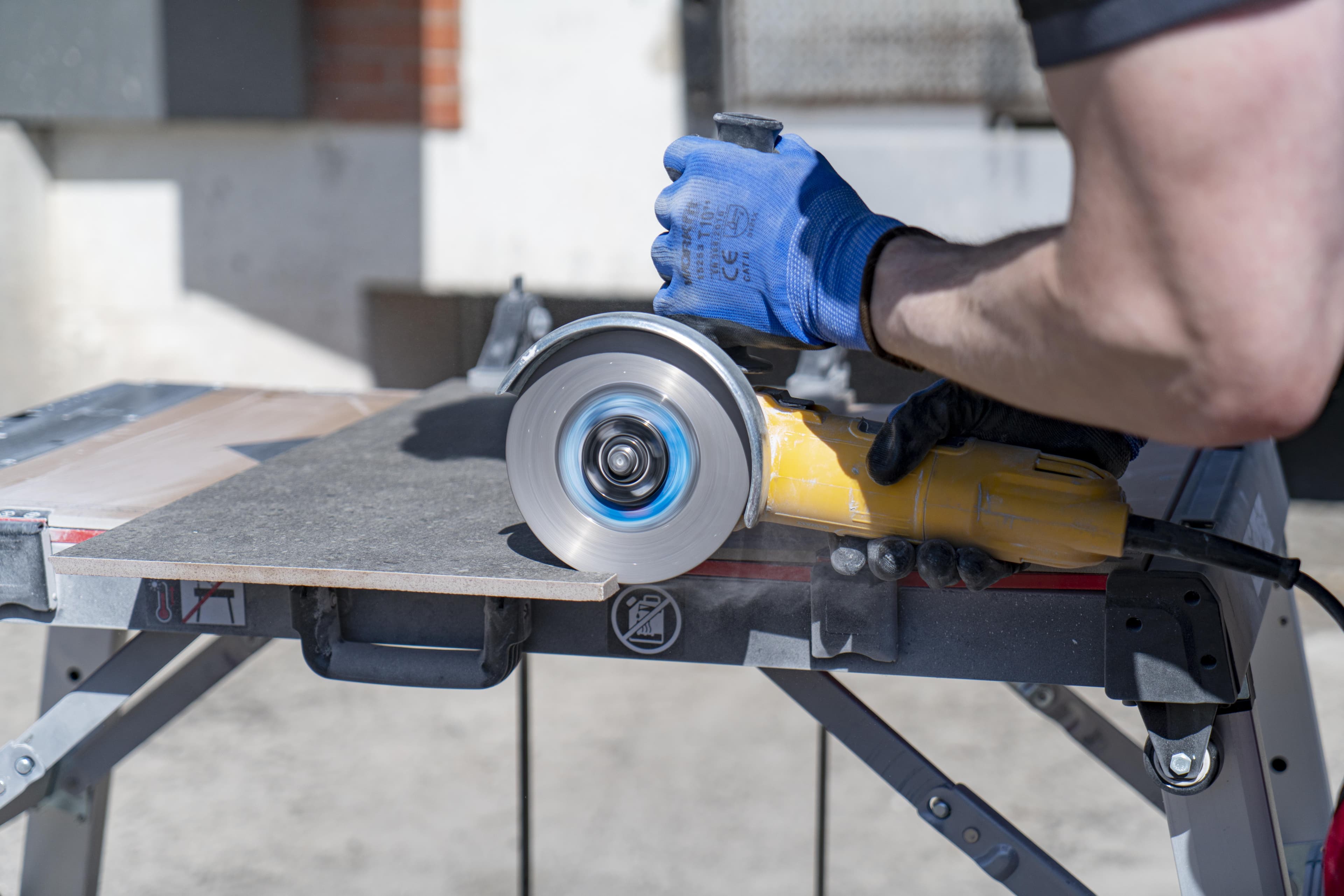 RUBI 40917 TGS 115 SUPERPRO dijamantska ploča za sečenje i brušenje keramike - univerzalna, 115mm - slika 2