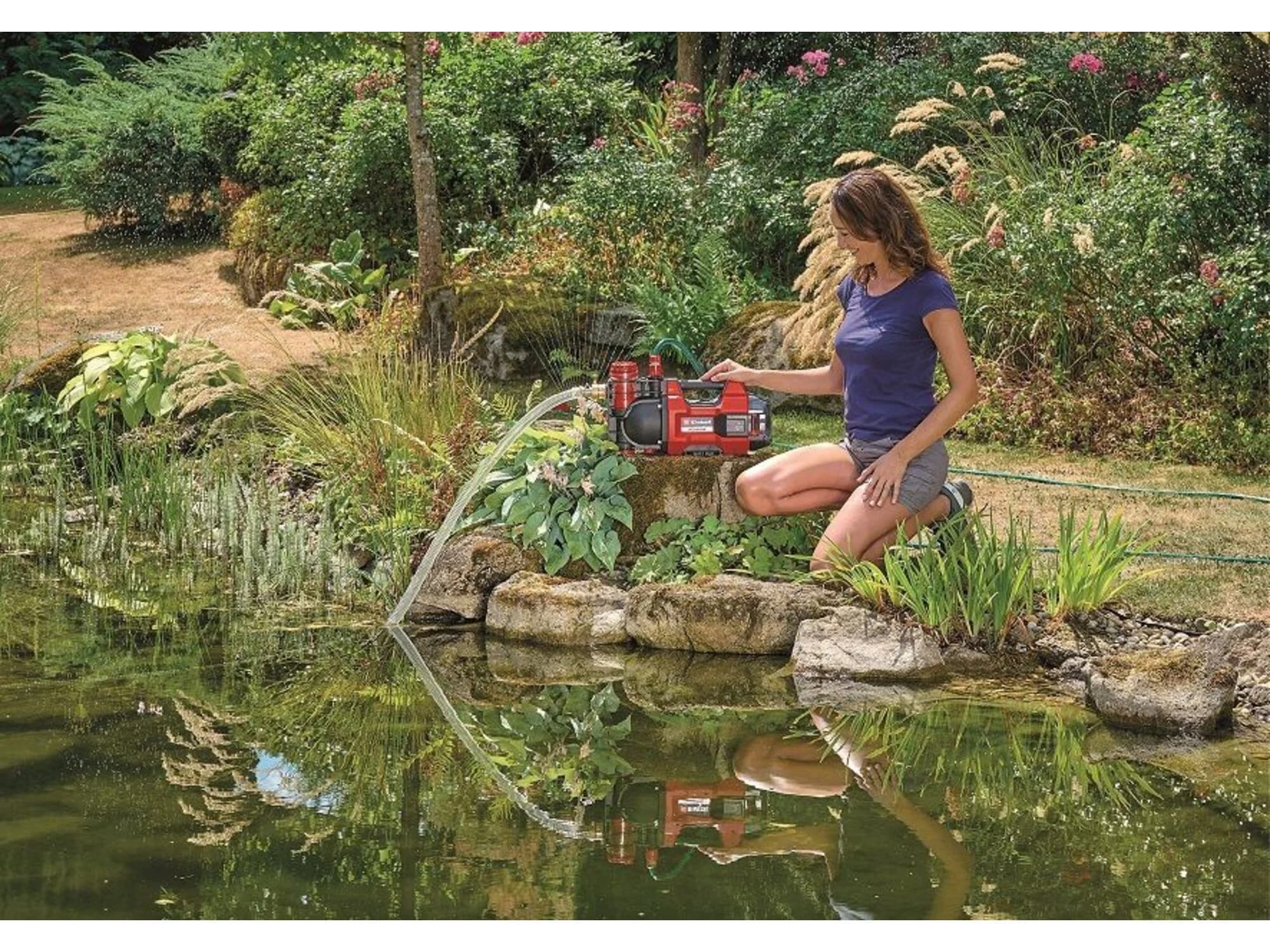 Einhell AQUINNA 18/30 F LED Akumulatorska baštenska pumpa, bez baterije i punjača - slika 6