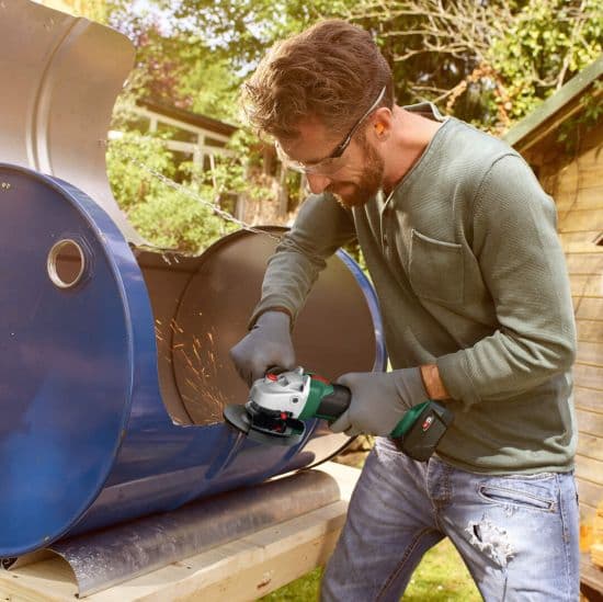 Bosch AdvancedGrind 18V-80 Akumulatorska ugaona brusilica sa potenciometrom 125mm, bez baterije i punjača 06033E5100 - slika 3