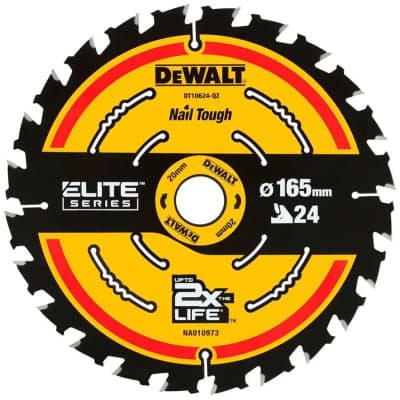 DeWalt DT10400 list za cirkular 165mm x 20mm, 24T