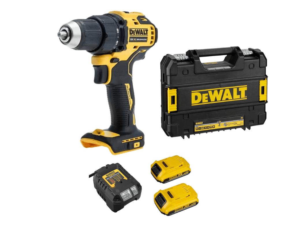 DeWALT 100 years DWSET7, set dva aku alata DCF850N + DCD708D2T, 2x 2.0Ah, 18V + poklon majica - slika 7