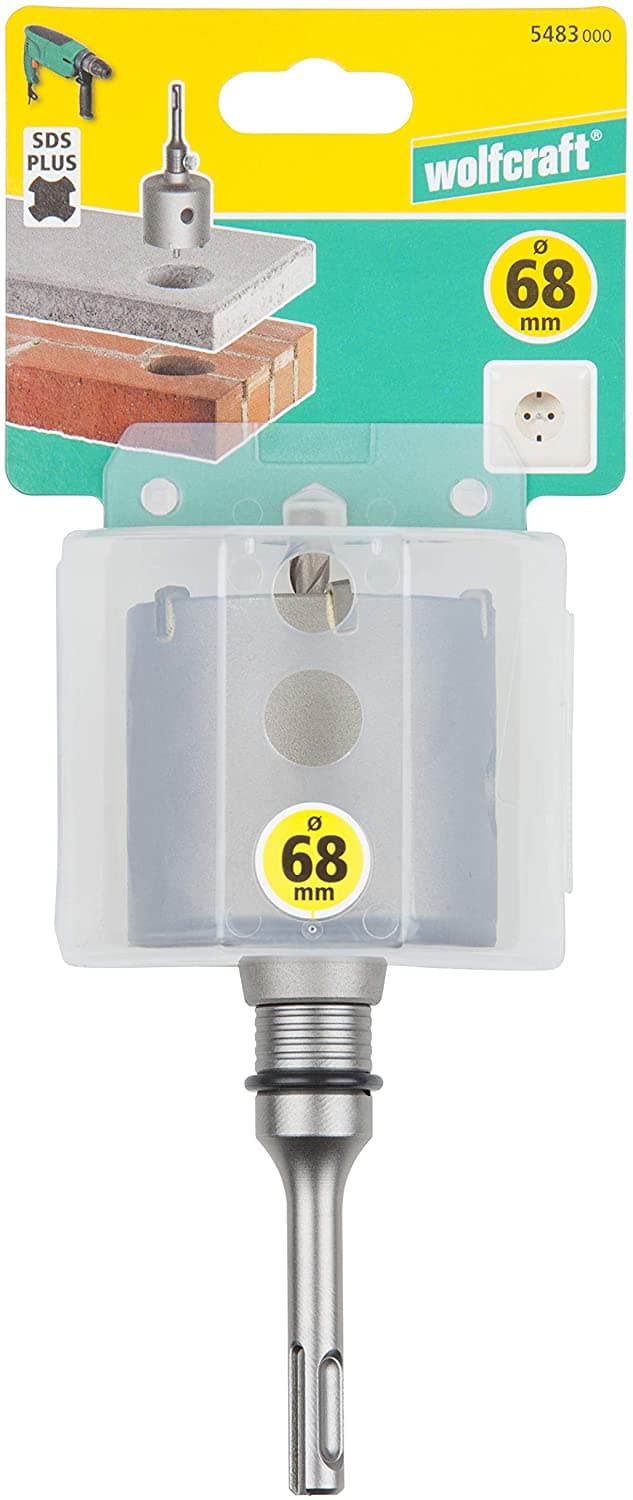 Wolfcraft 5483000 Kruna za bušenje betona SDS-Plus prihvat, 68mm - slika 5