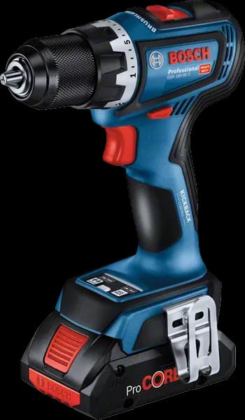 Bosch akumulatorska bušilica - odvrtač GSR 18V-90 C, sa 2x4.0Ah baterije i punjačem, 06019K6005 - slika 2
