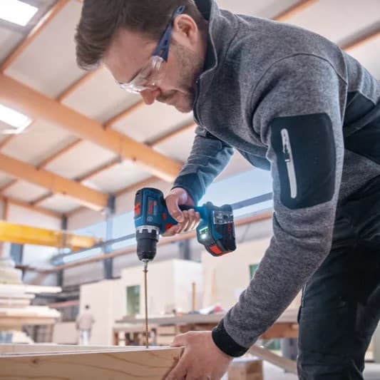 Bosch akumulatorska bušilica - odvrtač GSR 18V-90 C, sa 2x4.0Ah baterije i punjačem, 06019K6005 - slika 3