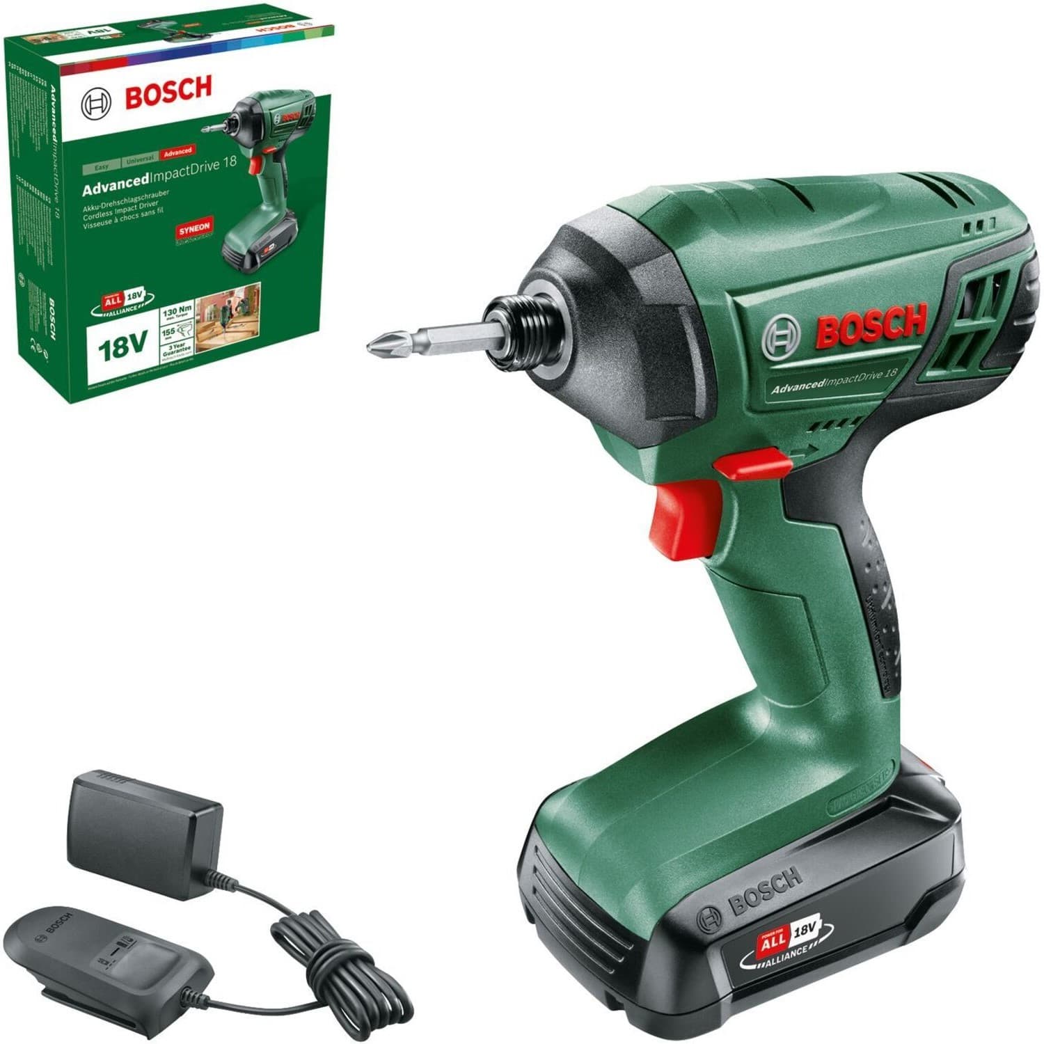 Bosch Aku udarni odvrtač 18V, 0603980302
