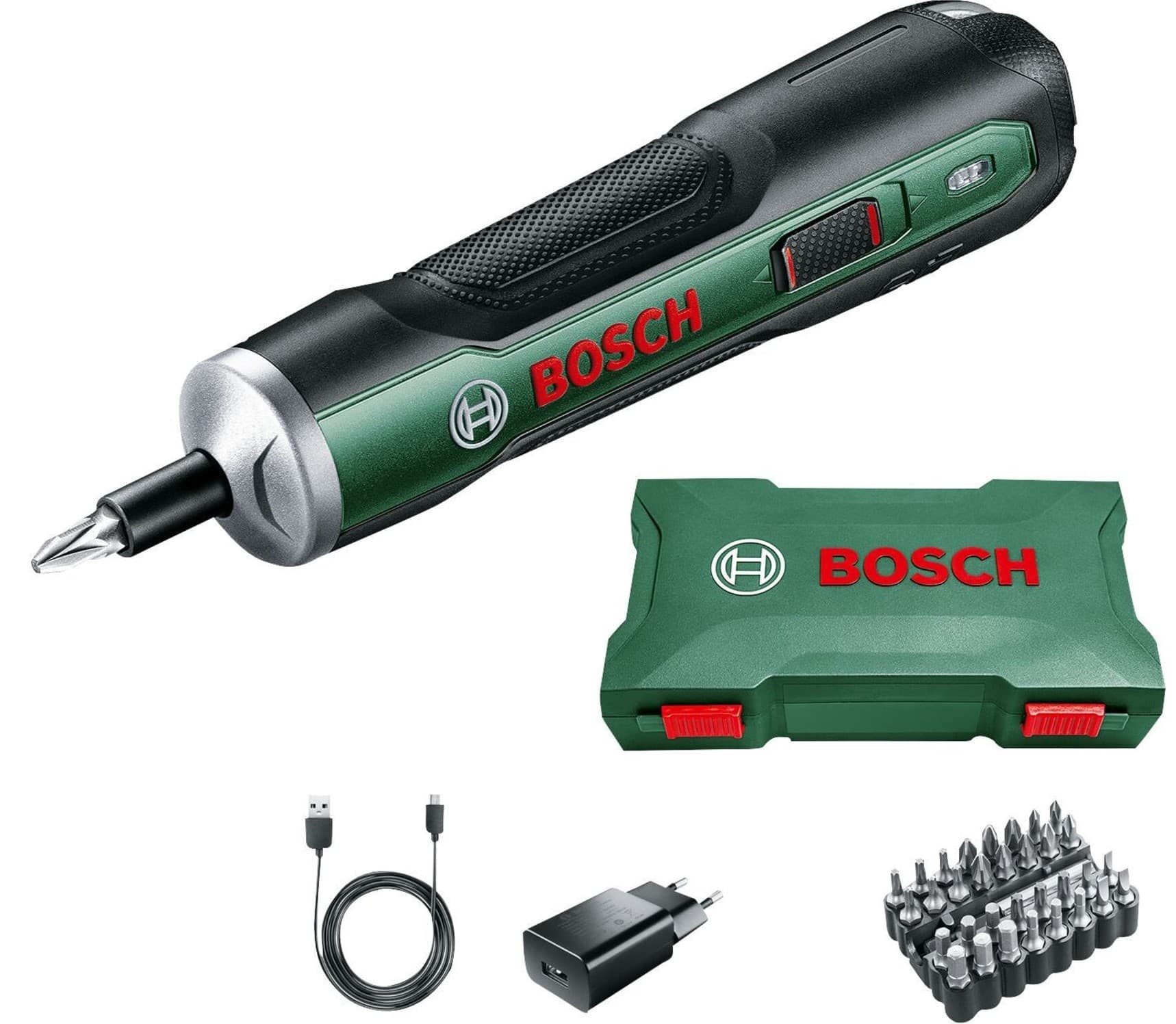Bosch Akumulatorski odvrtač PushDrive, 06039C6020