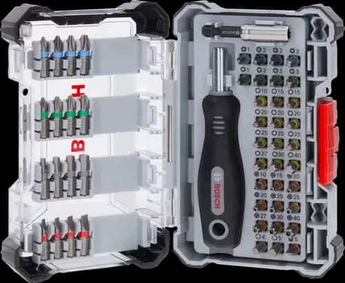 Bosch Set Extra Hard nastavaka za odvrtač i PRO Wood burgija za drvo, 35 komada, 2607017730