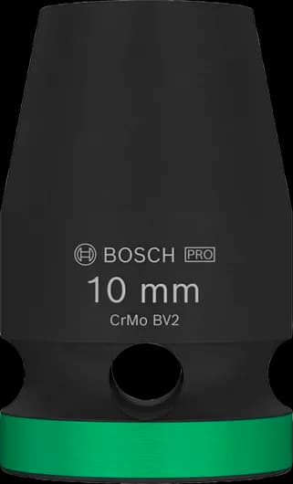 Bosch PRO Impact Socket, 1/2", 10 mm, standardni, 2608003043