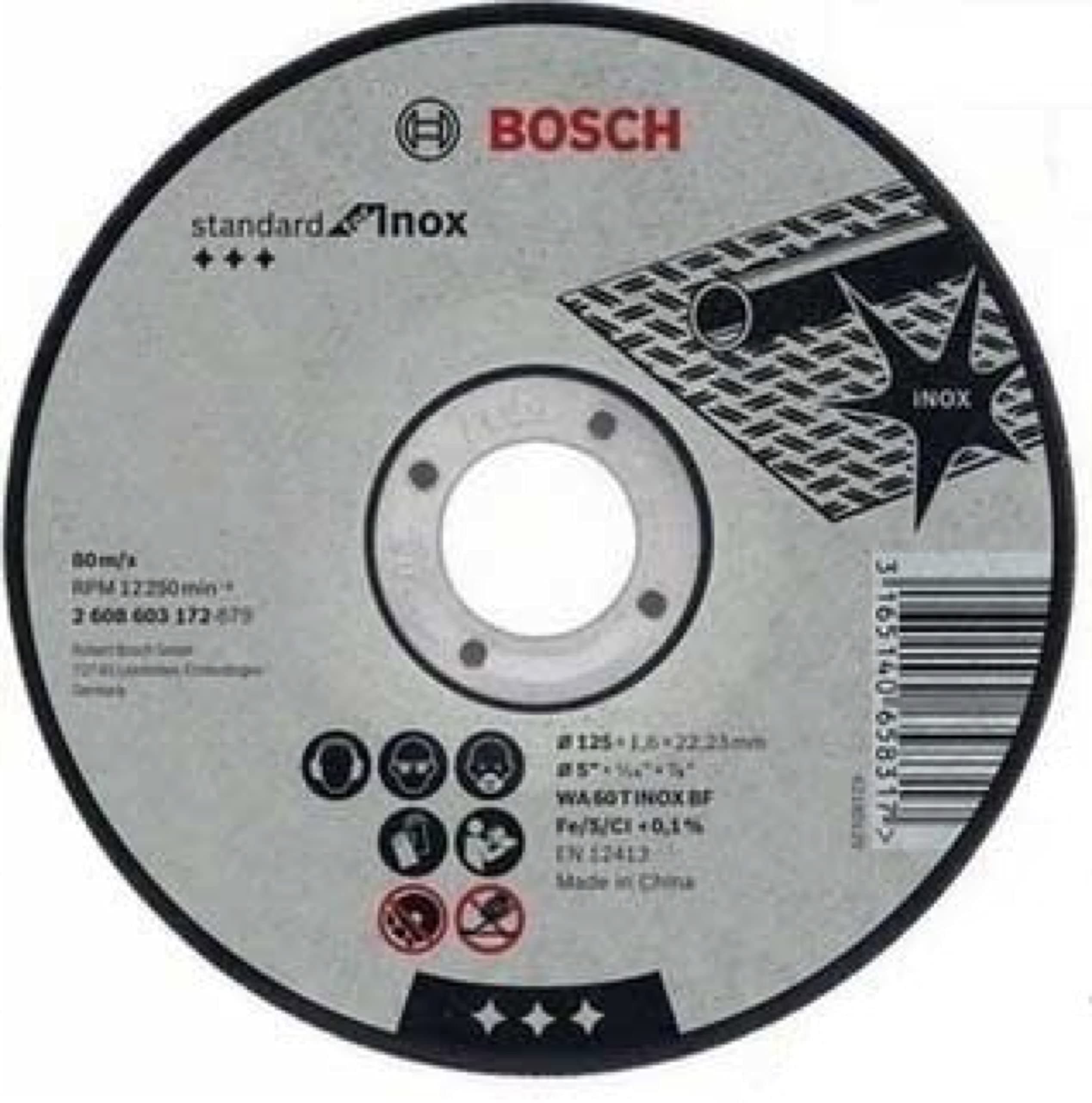 Bosch PRO Stainless Steel and Metal rezna ploča, 125×1,6×22,23 mm, 2608619050