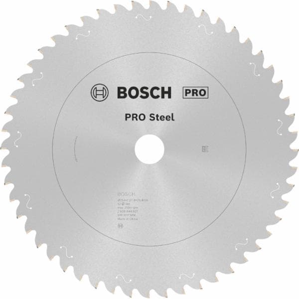 Bosch PRO Steel list kružne testere sa kablom, 254×2,2×25,4 mm, T52, 2608844867