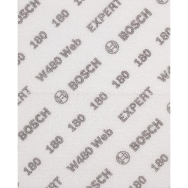 Bosch EXPERT W480 Web 1/4 Hand Sanding Sheet, 115x140 mm, G180, 2608902382