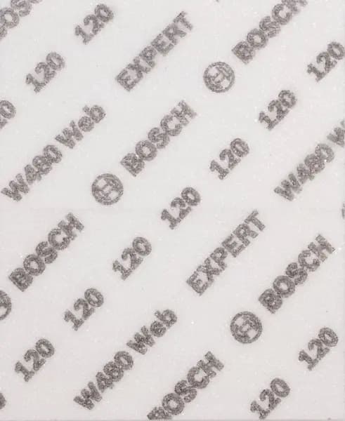 Bosch EXPERT W480 Web 1/4 Hand Sanding Sheet, 115x140 mm, G120, 2608902385