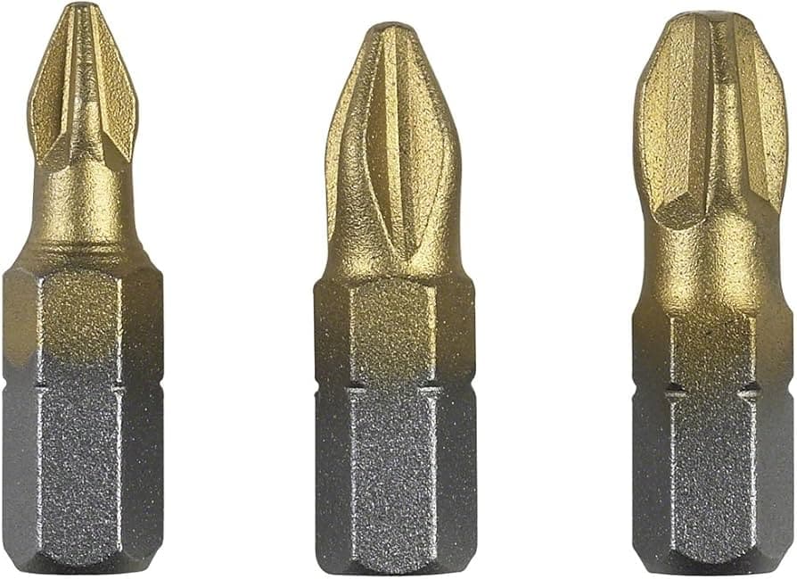 Bosch Set bitova Titanium 25 mm, 3 kom, 2609255968