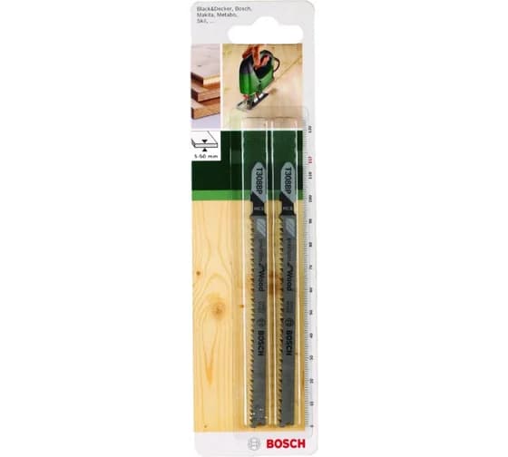 Bosch 2 komada T308BP precision for Wood, 2609256794