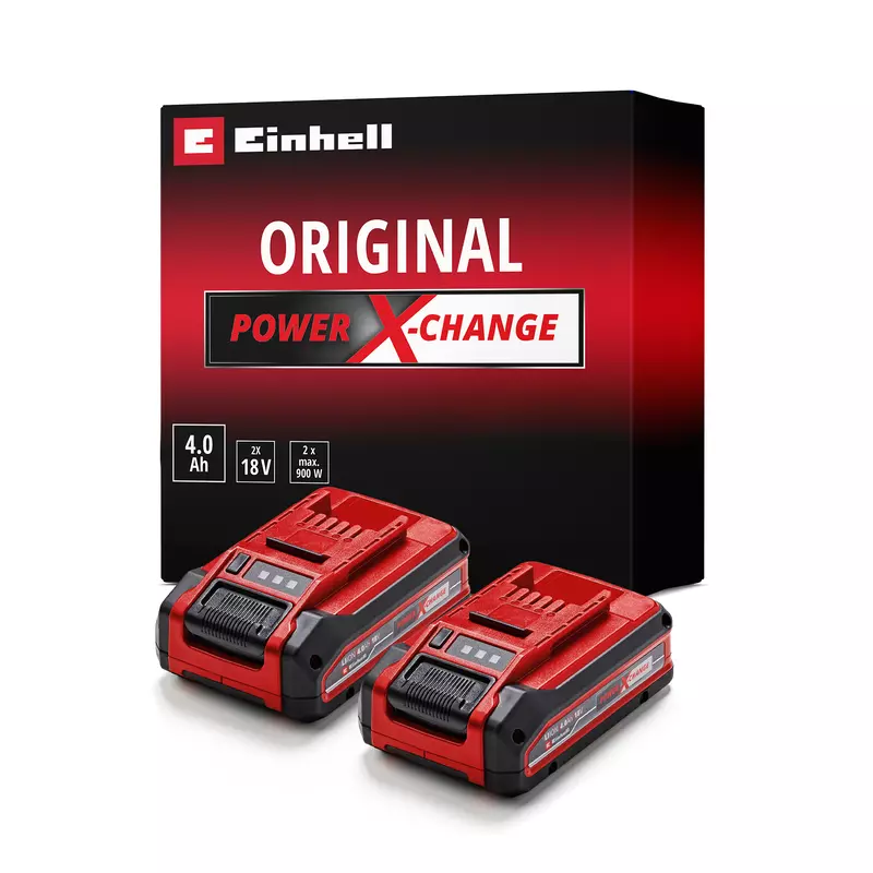 Einhell Baterija 2x 18V 4Ah PXC Plus Twinpack, 4511629