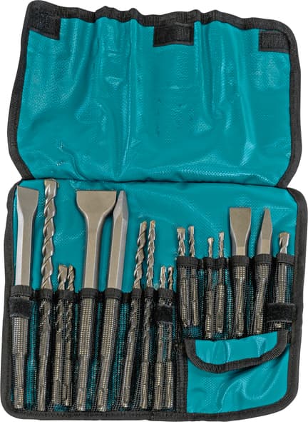 Makita D-53073 17-delni set burgija i dleta za SDS-PLUS bušilice