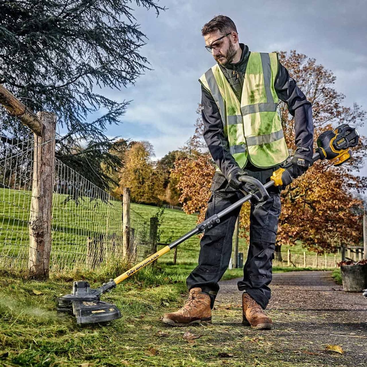 DeWalt DCM571N akumulatorski trimer za travu, 54V, bez baterija - slika 3