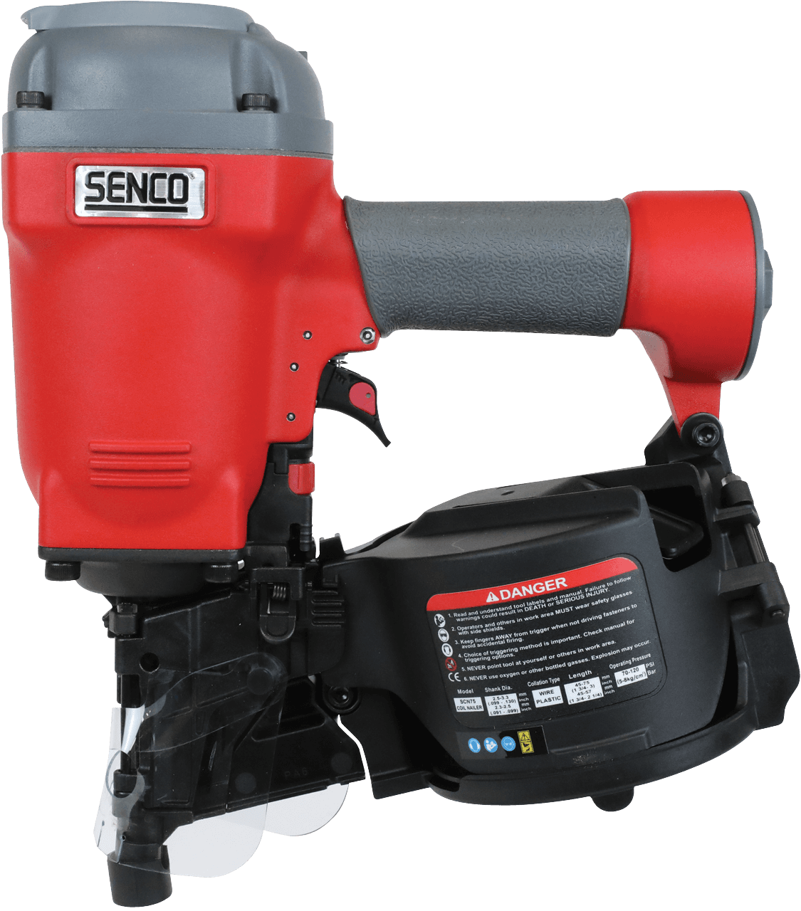 Senco 4U2001N pneumatski pištolj za eksere, CoilPro50, 32-50mm, 2.1-2.5mm
