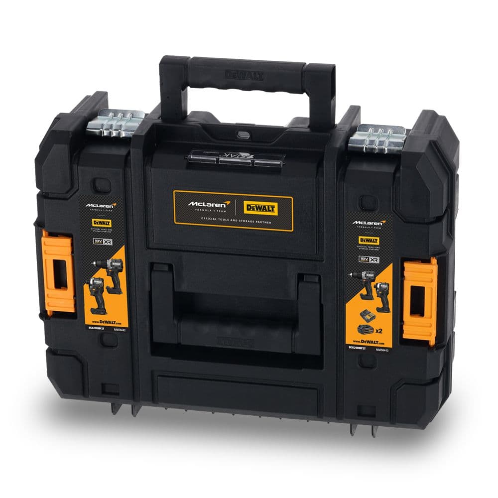 DeWALT DCK200MP2T bušilica i odvijač, McLaren, sa 2x5.0Ah baterije i punjačem - slika 3