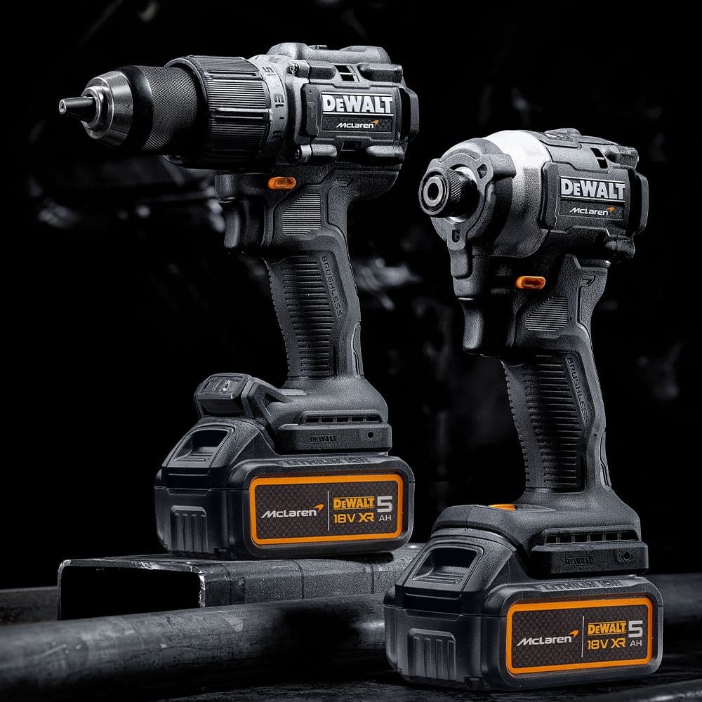 DeWALT DCK200MP2T bušilica i odvijač, McLaren, sa 2x5.0Ah baterije i punjačem - slika 4