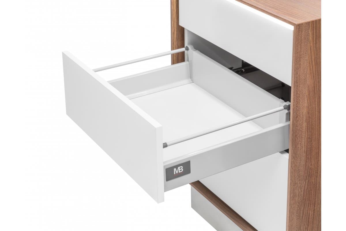GTV PB-D-KPL300B1 fioka, Modern Box, bela, 300mm - slika 2