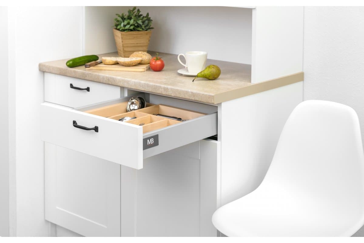 GTV PB-D-KPL400B1 fioka, Modern Box, bela, 400mm - slika 2