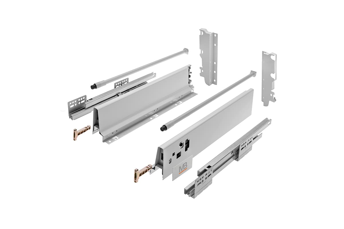 GTV PB-D-KPL450B1 fioka, Modern Box, bela, 450mm