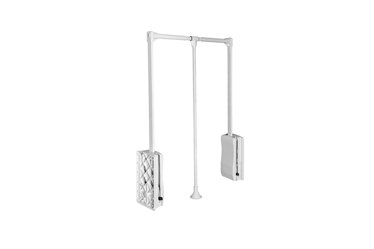 GTV PG-ST83115-10A garderobni lifter, beli, 83/115