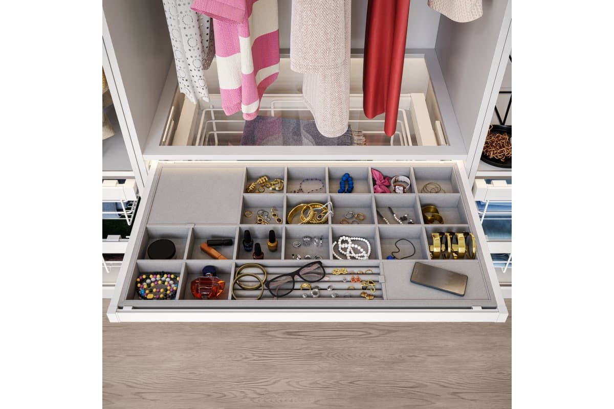 GTV WG-PREZG60-10 organizator, Elite, bela, 600mm - slika 3