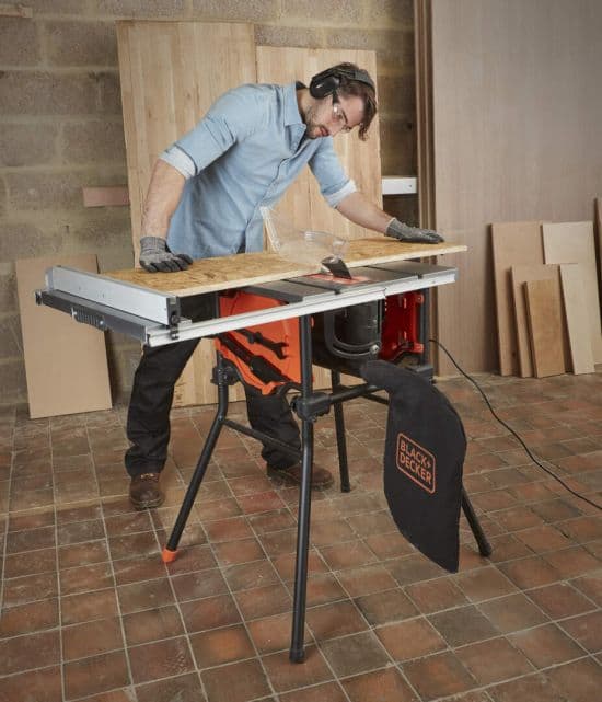 Black+Decker BES720 stacionarna kružna testera, 1800W, 254mm - slika 4