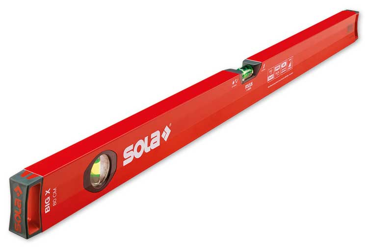 Sola BigX 50 aluminijumska libela, X-profil, 50cm