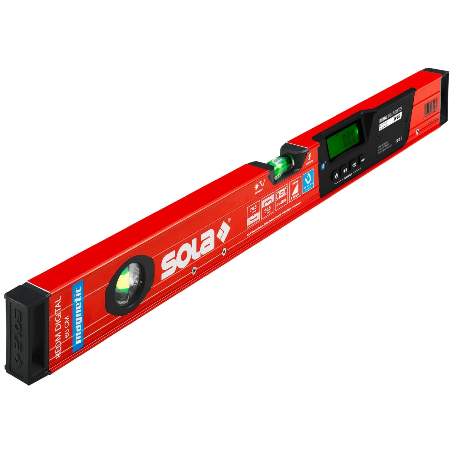 Sola REDM 30 digital digitalna libela, sa uglomerom i magnetom, 30cm