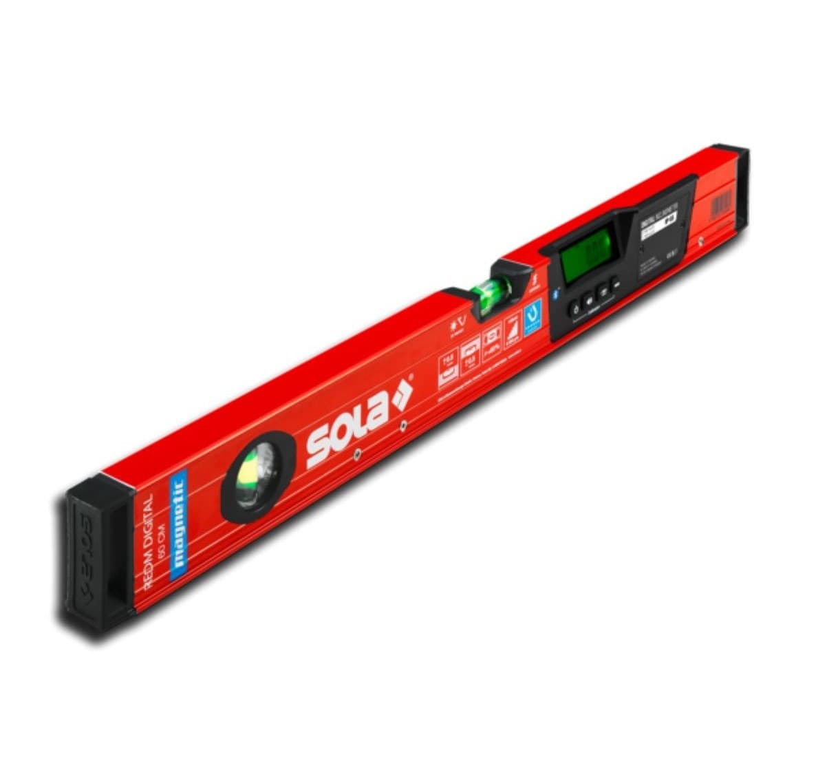Sola REDM 60 digital digitalna libela, sa uglomerom i magnetom, 60cm