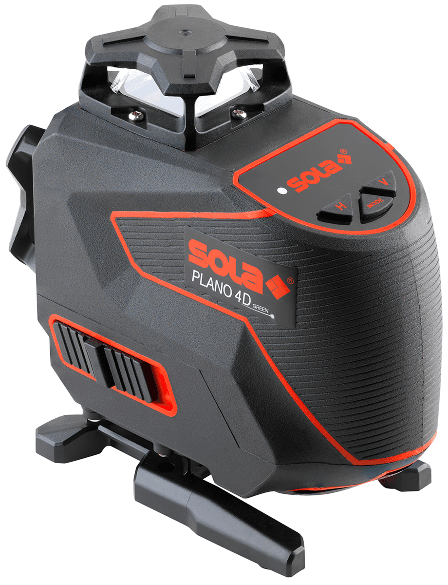Sola PLANO 4D GREEN linijski laser, sa 3x1.5V AA baterije i koferom - slika 3