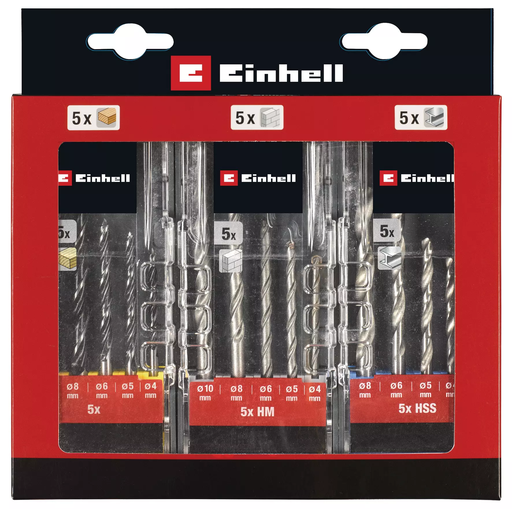 Einhell EN 49109157 set burgija, 15 komada