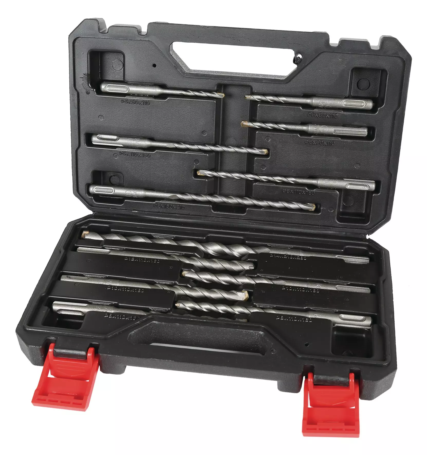 Einhell EN 49240281 burgije za čekic bušilice, SDS-Plus, 12 komada
